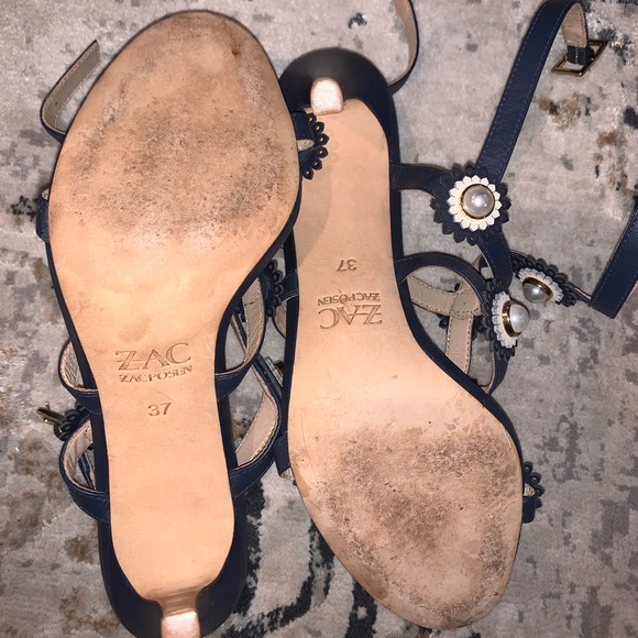 Zac zacposen floral pearl heels size 37 - Picture 8 of 8